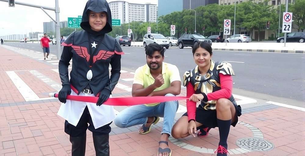 Mumbai Masters Community Meetup Mumbai Masters community meetup at Marine Drive with players in character cosplay